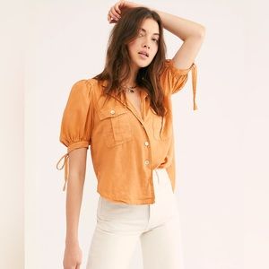Free People Safari Babe Top size S